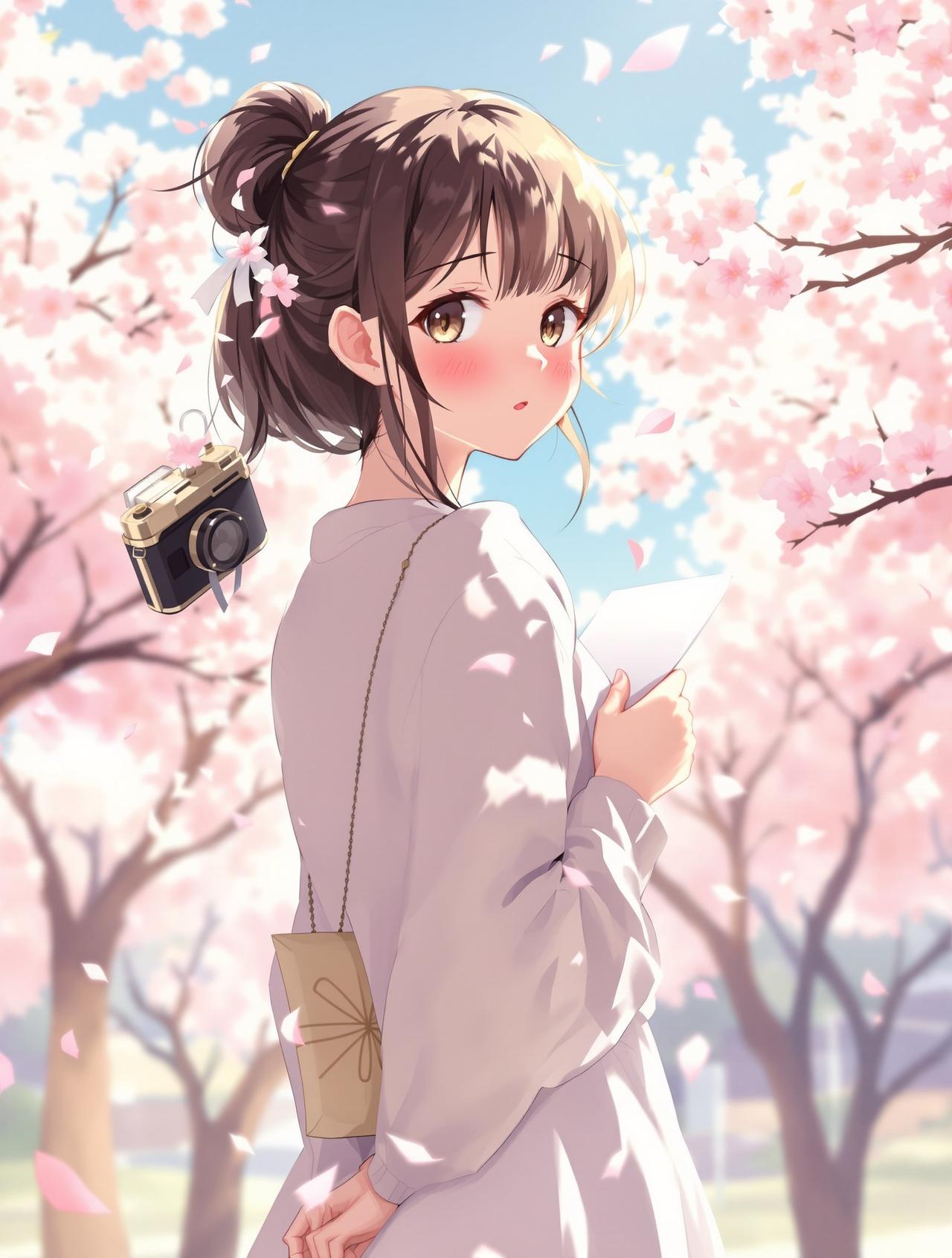 百合漫画片库 - 樱花季的告白